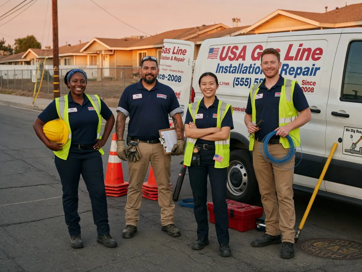 Gas Line Installation company in Buffalo, TX